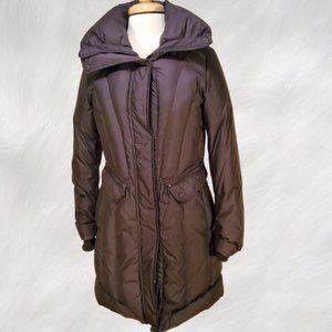 Cole Haan Knee-Length Black (80%) Down Puffer Coat Size M